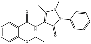 N-(1,5-dimethyl-3-oxo-2-phenyl-2,3-dihydro-1H-pyrazol-4-yl)-2-ethoxybenzamide Structure