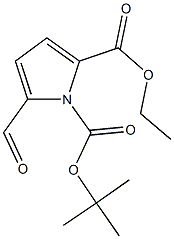 1-tert-butyl 2-ethyl 5-formyl-1H-pyrrole-1,2-dicarboxylate|1-叔丁基2-乙基5-甲酰基-1H-吡咯-1,2-二羧酸酯