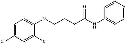 4-(2,4-dichlorophenoxy)-N-phenylbutanamide Struktur