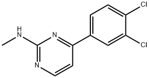 N-[4-(3,4-dichlorophenyl)-2-pyrimidinyl]-N-methylamine Struktur