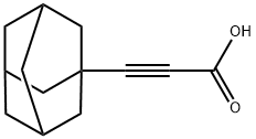 3-(1-adamantyl)-2-propynoic acid Struktur
