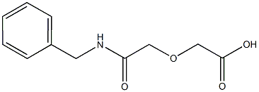 [2-(benzylamino)-2-oxoethoxy]acetic acid,106754-09-0,结构式