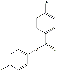 4-methylphenyl4-bromobenzoate Structure