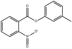 3-methylphenyl 2-nitrobenzoate Structure