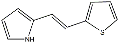 2-[2-(2-thienyl)vinyl]-1H-pyrrole 结构式