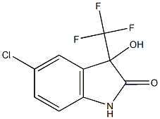 5-chloro-3-hydroxy-3-(trifluoromethyl)-1,3-dihydro-2H-indol-2-one Structure
