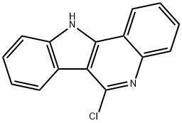 6-chloro-11H-indolo[3,2-c]quinoline Structure