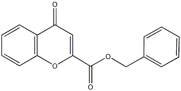 benzyl 4-oxo-4H-chromene-2-carboxylate Structure