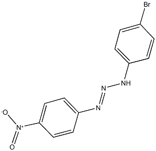 3-(4-bromophenyl)-1-{4-nitrophenyl}-1-triazene|