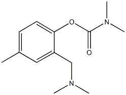 2-[(dimethylamino)methyl]-4-methylphenyl dimethylcarbamate,109044-10-2,结构式