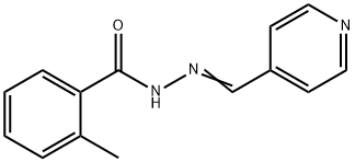 2-methyl-N'-(4-pyridinylmethylene)benzohydrazide,109352-22-9,结构式