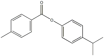 4-isopropylphenyl 4-methylbenzoate,109404-70-8,结构式