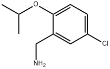 (5-chloro-2-isopropoxybenzyl)amine(SALTDATA: HCl) Structure