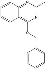 4-(benzyloxy)-2-methylquinazoline,110249-21-3,结构式