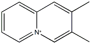 2,3-dimethylquinolizinium,110356-74-6,结构式