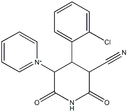 1107176-96-4 1-[4-(2-chlorophenyl)-5-cyano-2,6-dioxo-3-piperidinyl]pyridinium