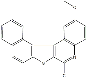 110821-89-1 6-chloro-2-methoxynaphtho[1',2':4,5]thieno[2,3-c]quinoline