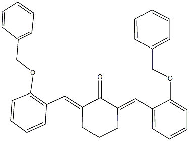 2,6-bis[2-(benzyloxy)benzylidene]cyclohexanone|