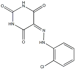 2,4,5,6(1H,3H)-pyrimidinetetrone 5-[(2-chlorophenyl)hydrazone],111709-58-1,结构式