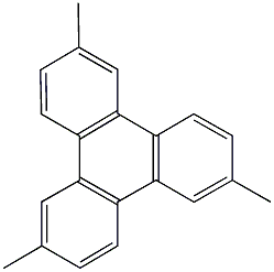 2,6,10-trimethyltriphenylene Structure