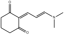 2-[3-(dimethylamino)-2-propenylidene]-1,3-cyclohexanedione 化学構造式