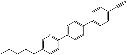 4'-(5-pentyl-2-pyridinyl)[1,1'-biphenyl]-4-carbonitrile,113305-21-8,结构式