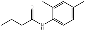N-(2,4-dimethylphenyl)butanamide Structure