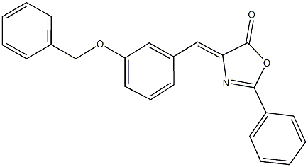 113697-04-4 4-[3-(benzyloxy)benzylidene]-2-phenyl-1,3-oxazol-5(4H)-one