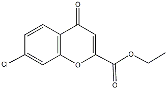 7-氯-4-氧代-4H-色烯-2-羧酸乙酯, 113850-94-5, 结构式