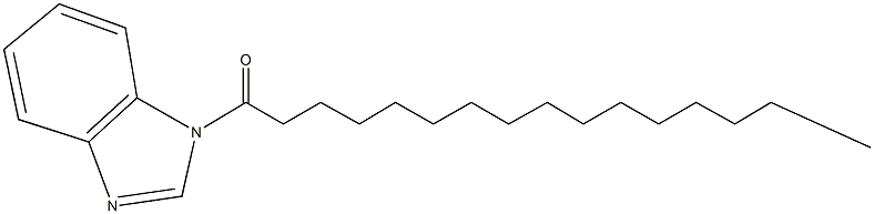 1-palmitoyl-1H-benzimidazole,114863-73-9,结构式