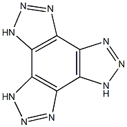 4,9-dihydro-1H-di[1,2,3]triazolo[4,5-e:4,5-g][1,2,3]benzotriazole Struktur