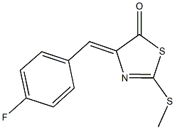 1164459-64-6 4-(4-fluorobenzylidene)-2-(methylsulfanyl)-1,3-thiazol-5(4H)-one