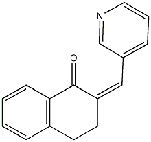 2-(3-pyridinylmethylene)-3,4-dihydro-1(2H)-naphthalenone,1164468-70-5,结构式