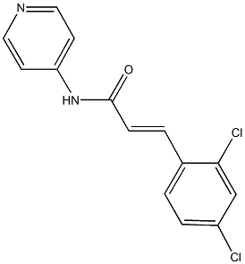 3-(2,4-dichlorophenyl)-N-(4-pyridinyl)acrylamide|
