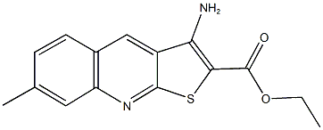 116705-09-0 ethyl 3-amino-7-methylthieno[2,3-b]quinoline-2-carboxylate