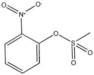 2-nitrophenyl methanesulfonate Structure