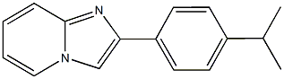 2-(4-isopropylphenyl)imidazo[1,2-a]pyridine Structure