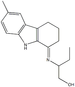 118499-11-9 2-[(6-methyl-2,3,4,9-tetrahydro-1H-carbazol-1-ylidene)amino]-1-butanol