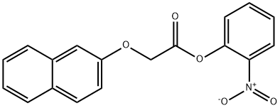 2-nitrophenyl (2-naphthyloxy)acetate,118734-25-1,结构式
