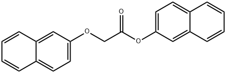 2-naphthyl (2-naphthyloxy)acetate Structure