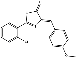 1188287-19-5 2-(2-chlorophenyl)-4-(4-methoxybenzylidene)-1,3-oxazol-5(4H)-one