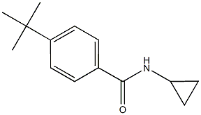 4-tert-butyl-N-cyclopropylbenzamide Structure