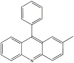 2-methyl-9-phenylacridine Structure