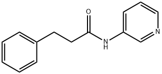 3-phenyl-N-(3-pyridinyl)propanamide 结构式