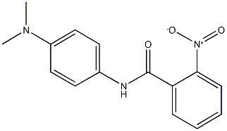 N-[4-(dimethylamino)phenyl]-2-nitrobenzamide Struktur