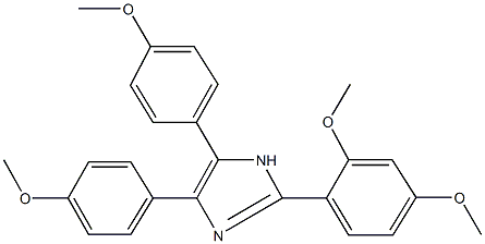 121111-63-5 2-(2,4-dimethoxyphenyl)-4,5-bis(4-methoxyphenyl)-1H-imidazole