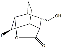 7-(hydroxymethyl)-2-iodo-4-oxatricyclo[4.4.0.0~3,8~]decan-5-one,1212444-75-1,结构式