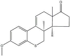 1212460-20-2 7-methoxy-3a,3b,11a-trimethyl-3,3a,3b,4,11,11a-hexahydroindeno[4,5-c]thiochromen-1(2H)-one