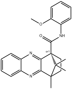 1214630-72-4 N-(2-methoxyphenyl)-4,11,11-trimethyl-1,2,3,4-tetrahydro-1,4-methanophenazine-1-carboxamide