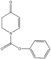 phenyl 4-oxo-3,4-dihydro-1(2H)-pyridinecarboxylate,121507-66-2,结构式